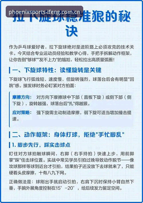 掌握体育赛事在线观看的关键：凤凰体育平台实用指南
